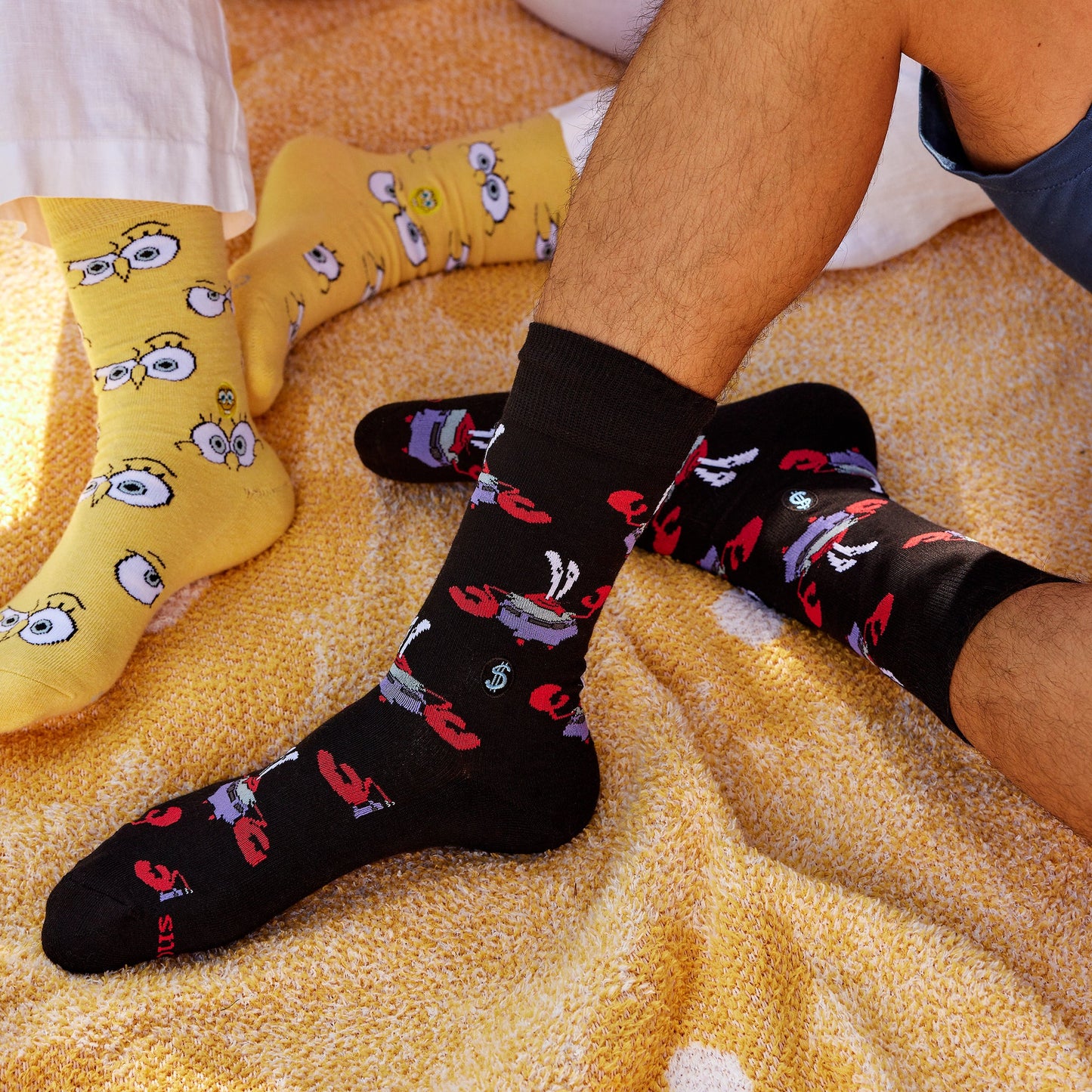 Mr. Krabs Socks that Protect Oceans