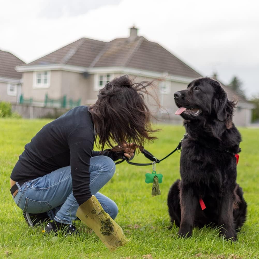 Eco-Friendly Biodegradable Dog Poop Bags – Extra Thick, Leak-Proof & Scented or Unscented Options