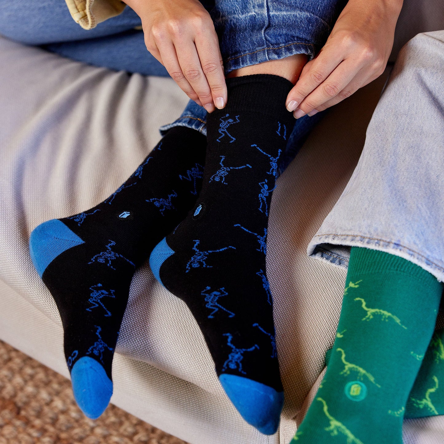 Socks that Give Books