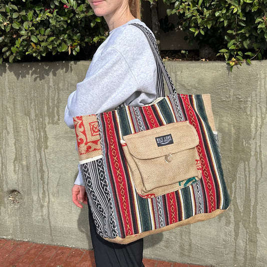 Recycled Travel Tote Delhi