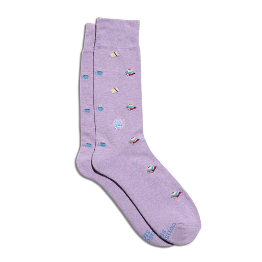 Socks that Give Books