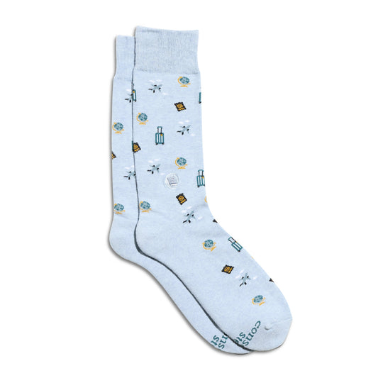 Socks that Give Books